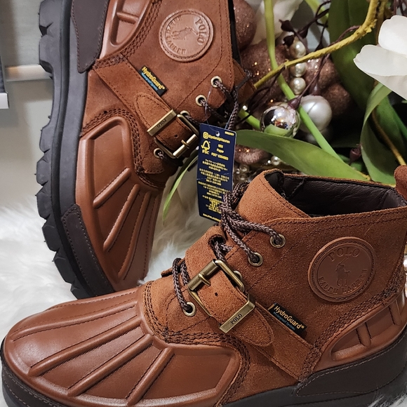 Polo Ralph Lauren Men's Oslo Buckled Detail Waterproof Cold Weather mens New - Picture 3 of 4